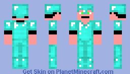 Diamond skin Minecraft Skin