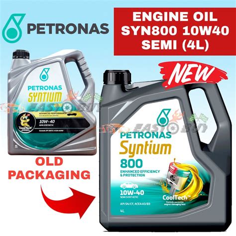 Original Petronas Syntium Syn Engine Oil W W L Semi