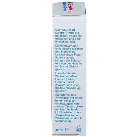 GEHWOL Med Lipidro Creme 40 Ml Shop Apotheke