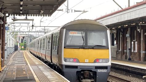 Greater Anglia Class 321 For Liverpool Street Departing Romford Station Youtube