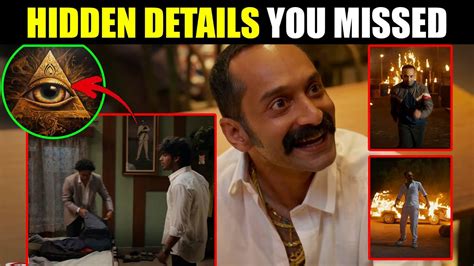 Aavesham Hidden Details That You Missed Fahad Faasil Comedy