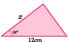 Area Of A Triangle Trig GCSE Maths Steps Examples Worksheet