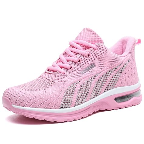 New Running Shoes Ladies Breathable Sneakers Summer Light Mesh Air