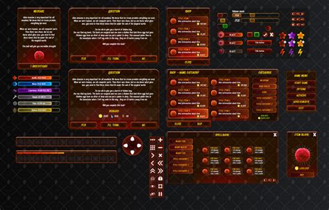 Assets Ui [rpg Mmo Rts] Werdanta 02 By Wenrexa