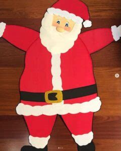 Papai Noel de EVA – 28 ideias adoráveis e moldes para imprimir!