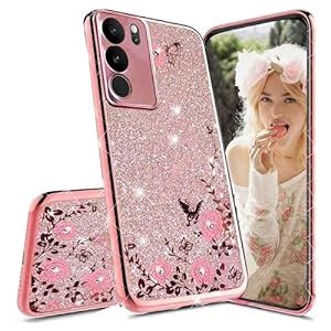 KC Back Cover For Vivo V29 5G Vivo V29 Pro 5G Crystals Glitter