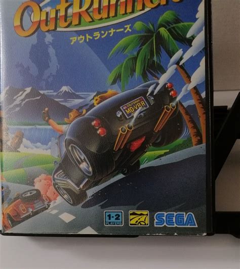 世嘉五代 Sega Md Mega Drive Outrunners 封面有破損 欠說明書 興趣及遊戲 玩具 And 遊戲類 Carousell