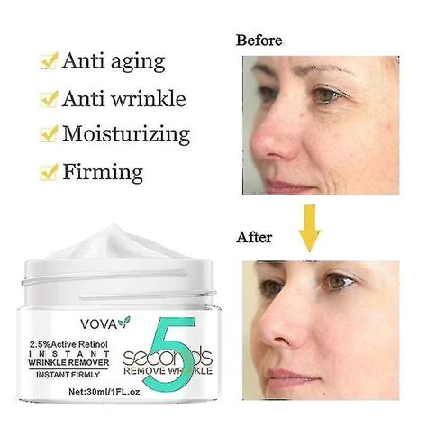 Seconds Retinol Anti Wrinkle Cream Instant Anti Aging Firming Lifting