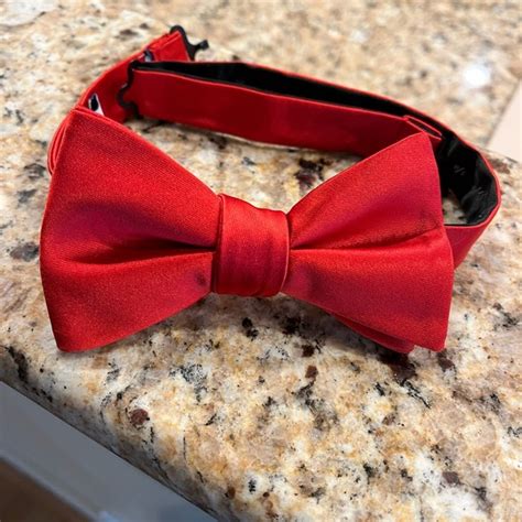 Saddlebred Accessories Men Bow Tie Red Poshmark