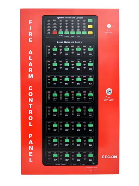 Sec On 12 Zone Conventional Fire Alarm Panel Cfp2166 12