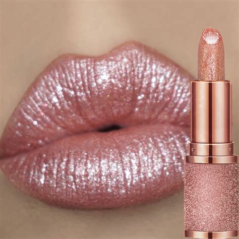 Batom nude termocrômico brilhante de longa duração Shopee Brasil