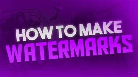 How to Make a Watermark for YouTube Videos! Watermark Tutorial! (2017 ...