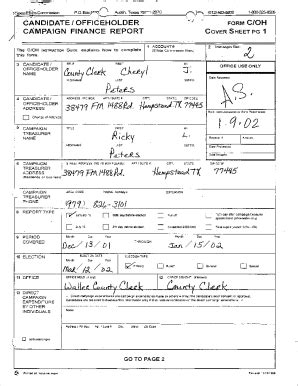 Fillable Online Form C Oh City Of Lubbock Fax Email Print Pdffiller