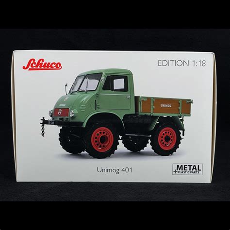 Mercedes Benz Unimog 401 1955 Light Green 1 18 Schuco 450017600