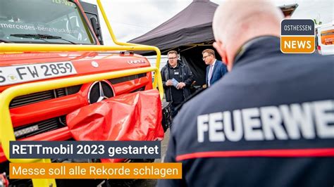 FULDA RETTmobil 2023 Gestartet Messe Soll Alle Rekorde Schlagen