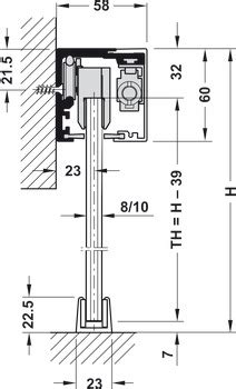 Schiebet Rbeschlag H Fele Slido D Line F Garnitur H Fele