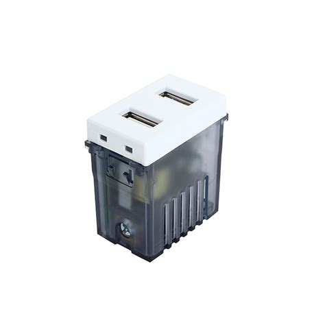 MODULO TOMA USB DOBLE BLANCO STANFORD 2983 Electricidad E