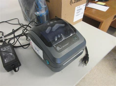 Machines Used | Zebra GK420d Label / UPC Printer