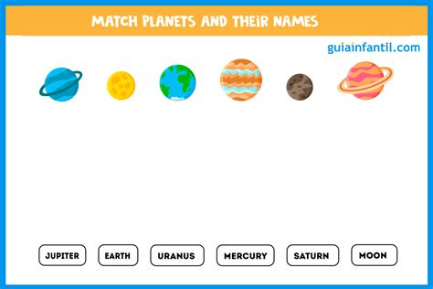 Juegos en inglés para enseñar los planetas a los niños Clase en vídeo