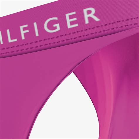 Tommy Hilfiger Side Tie Cheeky Kadın Pembe Bikini Altı KADIN Mayo Bikini SuperStep