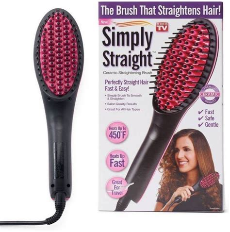 Standard Simply Straight Hair Straightener Brush At Rs 230piece In Mumbai