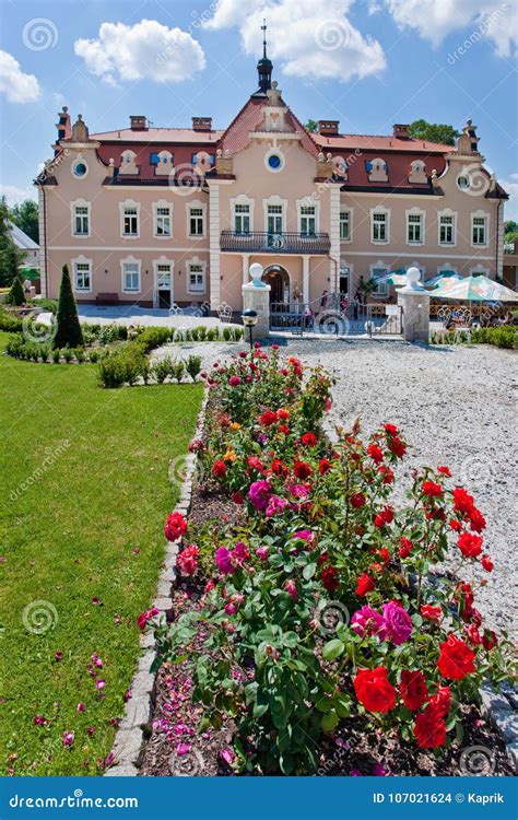 Castle Berchtold From 1877 And Park With Model Miniatures Of Czech Landmarks, Benice, Vidovice ...