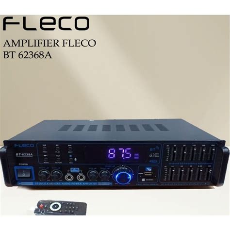 Jual Amplifier Ampli Fleco Bt A Usb Mmc Card Aux Bluetooth New