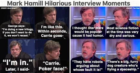 15 Mark Hamill Interview Moments That Prove He's Still Full Of Surprises