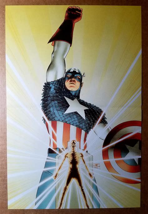 Captain America Reborn Marvel Comics Poster By John Cassaday