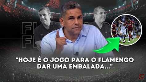 HOJE É O JOGO PARA O FLAMENGO DAR UMA EMBALADA JOÃO GUILHERME