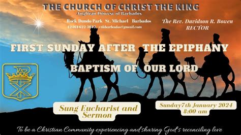 First Sunday After The Epiphany Baptism Of Our Lord Youtube