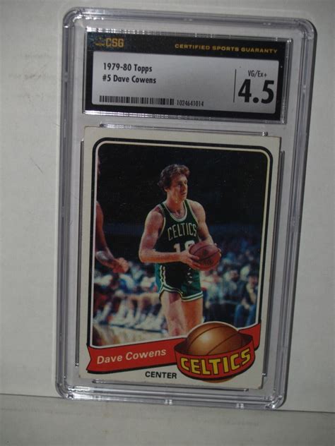 1979 80 TOPPS 5 DAVE COWENS CSG 4 5 VG EX CELTICS HOF New Label Fresh