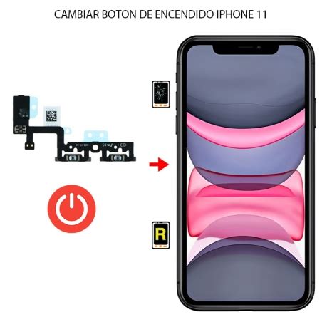 Cambiar B Ton Encendido Iphone En Madrid