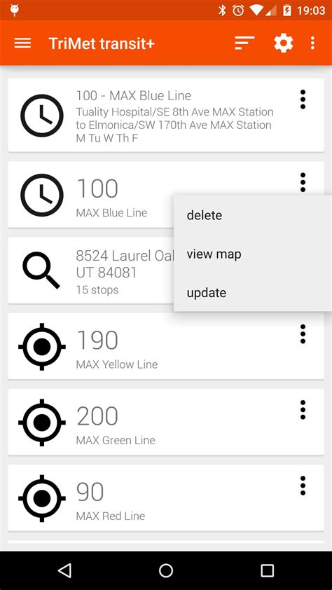 Transit Tracker - TriMet - Mestore 앱