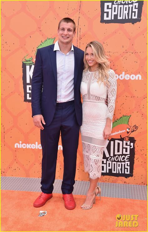 Rob Gronkowski & Girlfriend Camille Kostek Make First Public Appearance ...