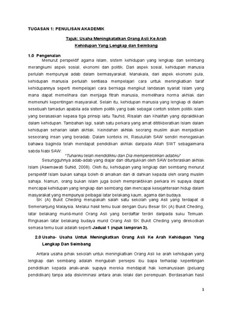 Penulisan Akademik Pdf