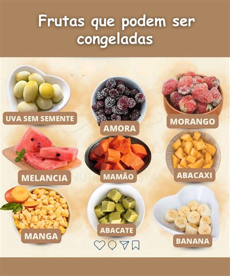 Tumblr - 🍓 Frutas que podem ser congeladas 🍉 Quem ama praticidade