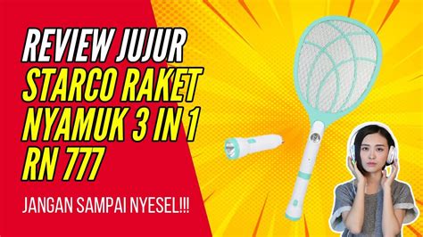 Review Jujur Jual Starco Raket Nyamuk In Rn Harga Promo