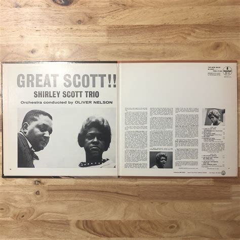 Yahoo オークション LP SHIRLEY SCOTT TRIO GREAT SCOTT USオリジナ