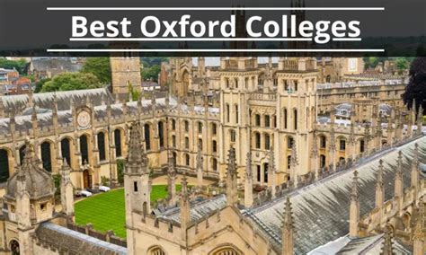 Best Oxford Colleges