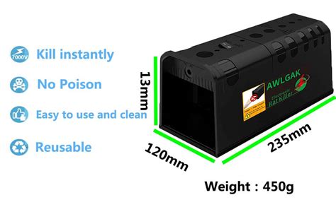 Awlgak Trampa Para Ratas Trampa Electr Nica Para Ratones