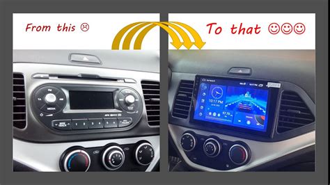 Kia Picanto How To Replace Android Multimedia Instead Of Old Radio