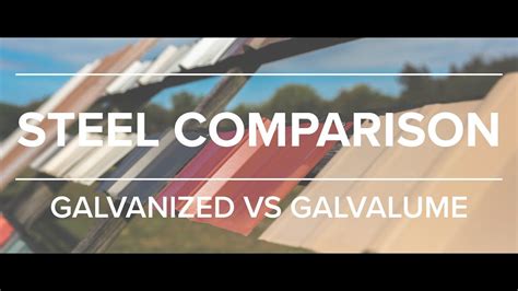 Galvanized Steel Vs Galvalume Steel Artofit