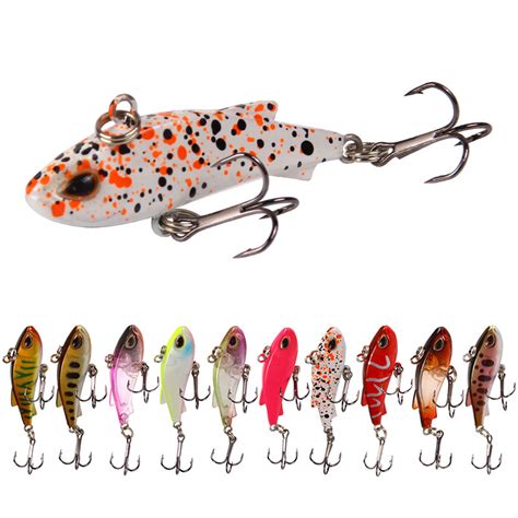 1PCS Sinking Mini VIB Fishing Lure 4 5cm 4g Vibration Artificial Baits