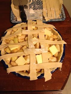 Rachael Stewart : Apple Pie with a lattice top.