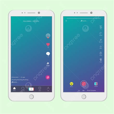 Tik Tok Iphone Template ดาวน์โหลดเทมเพลตฟรีบน Pngtree