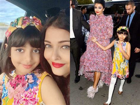 Fashionista in the making! Aaradhya Bachchan wore a D&G dress to Paris ...