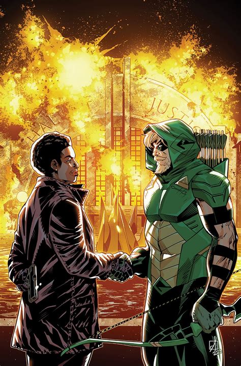 Green Arrows New Costume Flips His Status As Justice Leagues Rebel