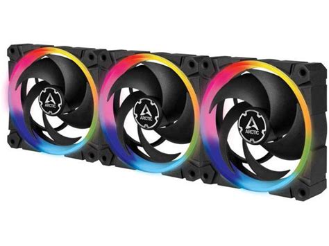 Arctic Bionix P120 A Rgb Bundle 3 Pc Incl A Rgb Controller 120 Mm