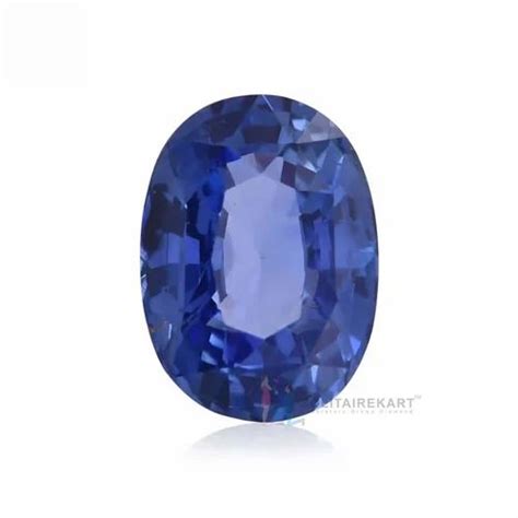 Gemstone Oval Unheated Untreated Natural Blue Sapphire AAA Quality